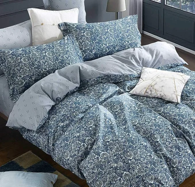 User-Friendly SLEEPBELLA Duvet Cover Set 600 Thread Count Cotton Bedding Set First-Class
