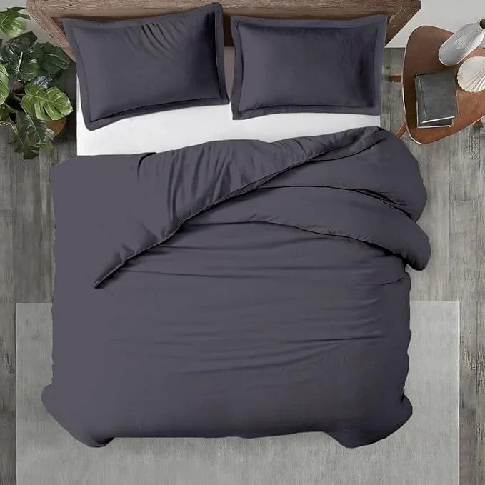 Refined Kotton Culture 1 Pc California King Duvet Cover Only- Egyptian Cotton 600 Unique