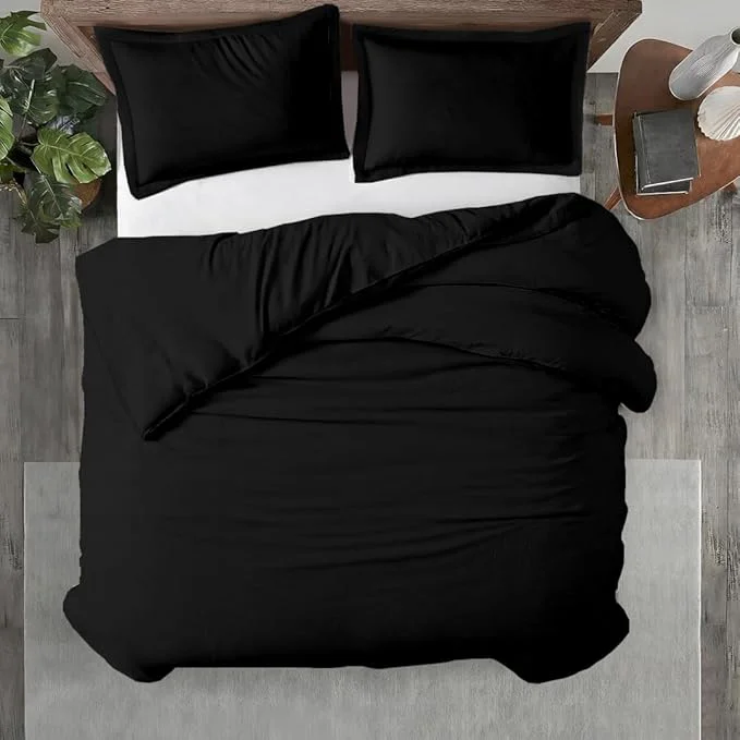 Powerful Kotton Culture 3 Pc California King Duvet Cover Set- Egyptian Cotton 600 Comfortable
