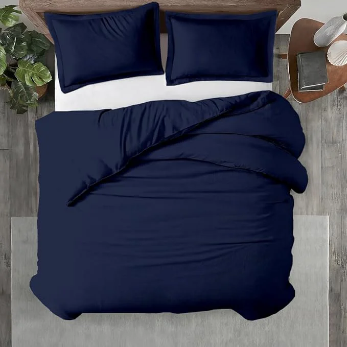 Fine Kotton Culture 1 Pc Duvet Cover King Size- Egyptian Cotton 600 Thread Count Original Design