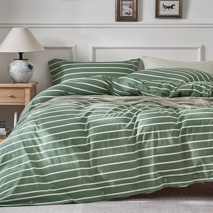 Trendy JELLYMONI Cotton Duvet Cover Queen Size Trusted