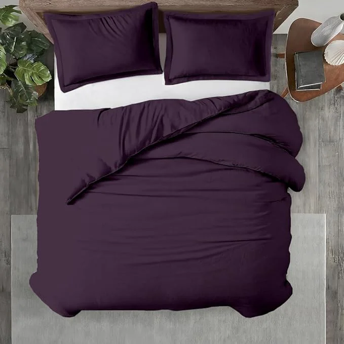 User-Friendly Kotton Culture 1 Pc Duvet Cover Queen Size Full Size- Egyptian Cotton 600 Modern