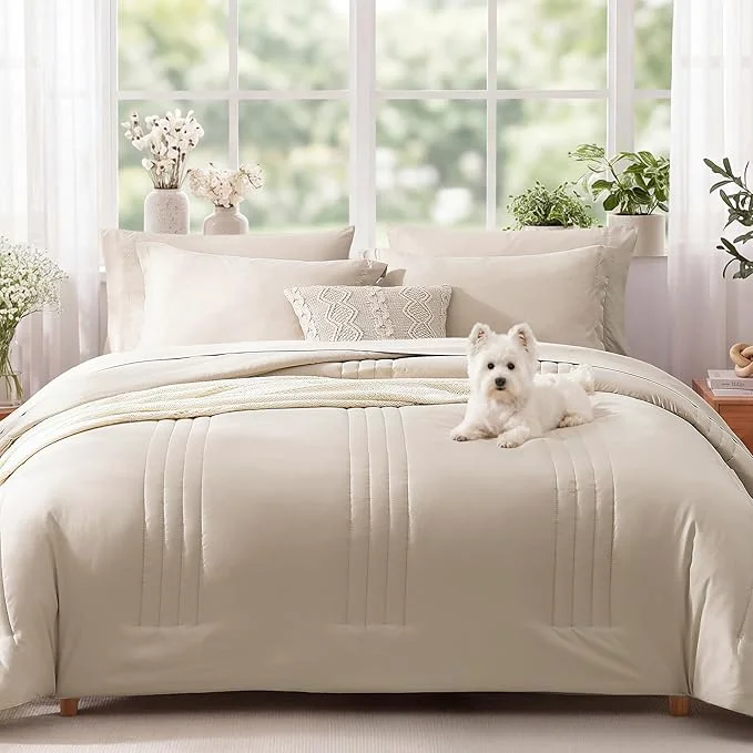 Contemporary Monbix Oversized Queen Comforter Set Trendy