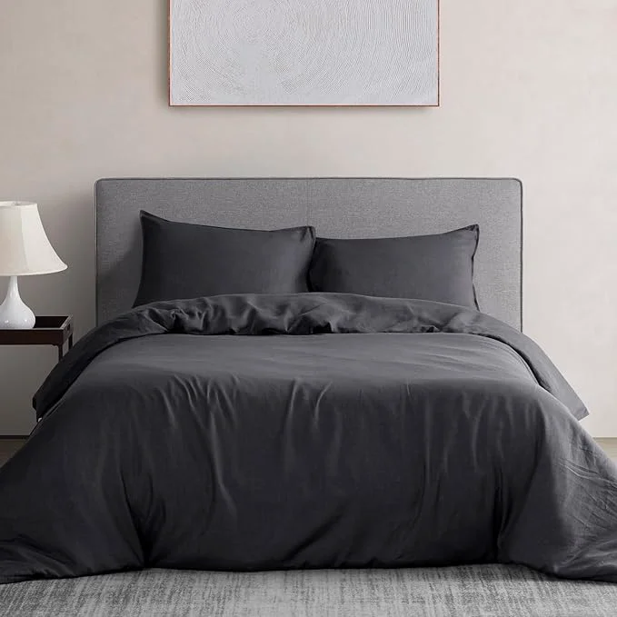 Recyclable DAPU Linen Duvet Cover Pure Natural French Flax Linen High-Performance