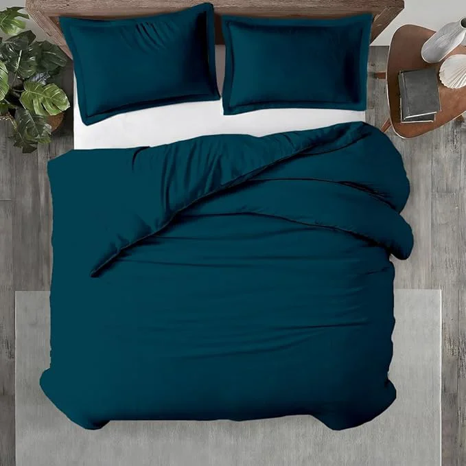 Elite Kotton Culture 3 Pc 120 x 98 Duvet Cover Set Oversized King Egyptian Specialty