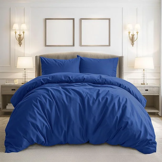 Breathable Pure Bedding Duvet Cover King Size Classic