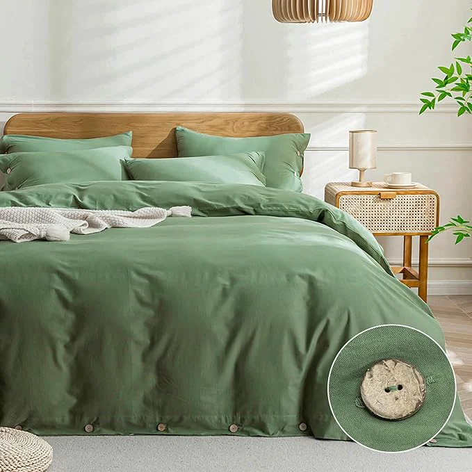 Verified JELLYMONI Cotton Duvet Cover Cal King Size Prestigious
