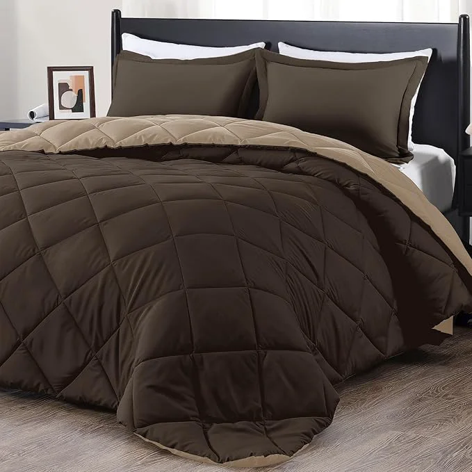 Elite downluxe Queen Comforter Set Pure