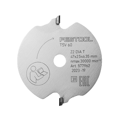 Powerful Festool 577962 Scoring Saw Blade WOOD FINE CUT SPECIAL DIA 47×2 5×6 35 T2 Genuine