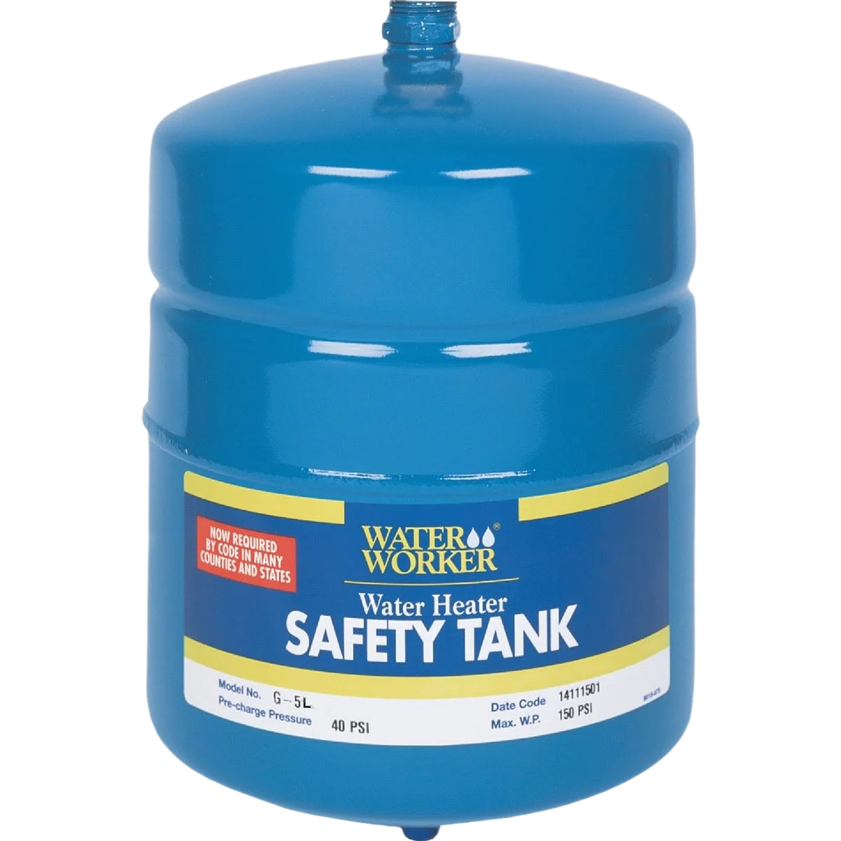 Healthy Water Worker 2 Gallon Water Heater Expansion Tank Detailed