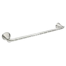 Secure Moen Brushed Nickel Tiffin 24 Towel Bar Durable
