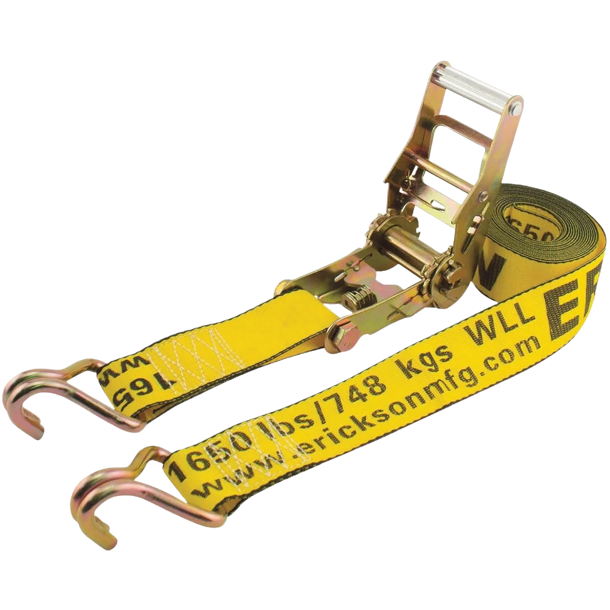 Sophisticated Erickson 2 In. x 15 Ft. 1650 Lb. Heavy-Duty Ratchet Strap Quality