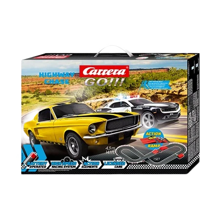 Trendy Carrera GO Police Chase Track Set Reusable