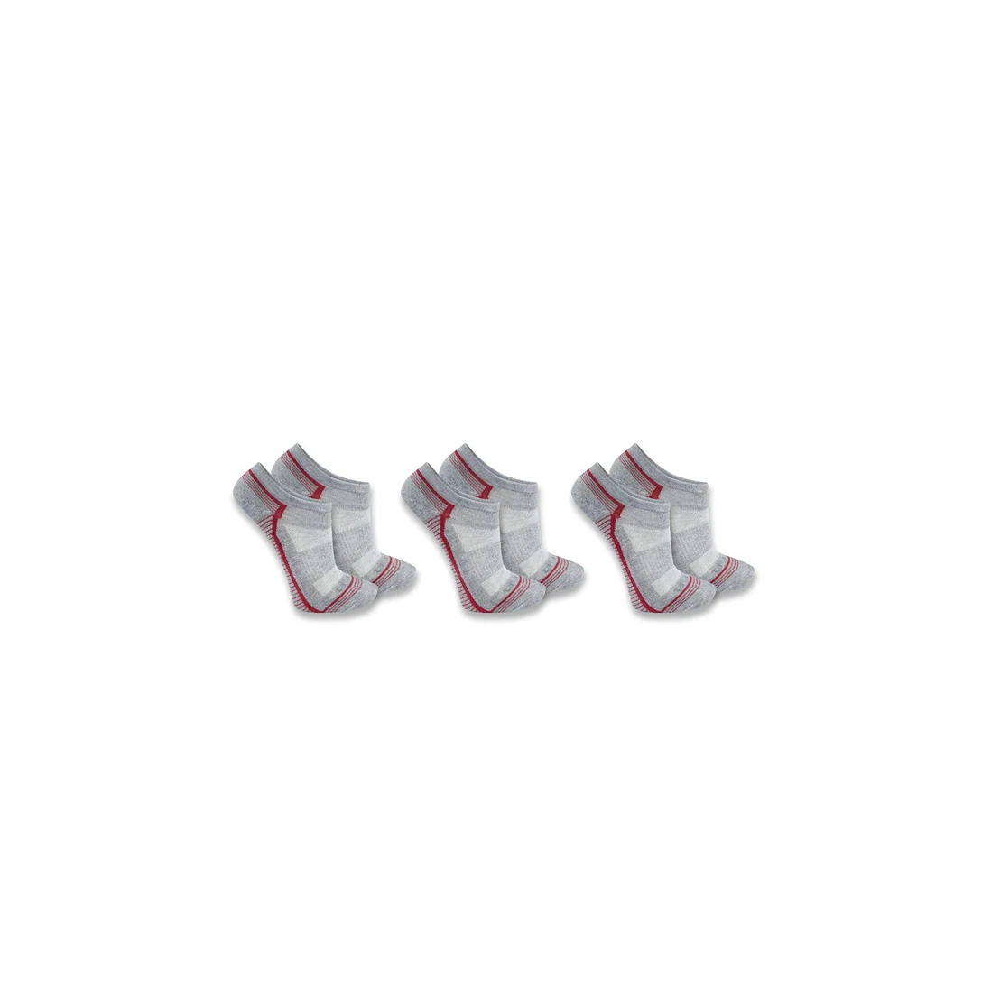 First-Class Carhartt Force Women’s Large Gray Low Crew Socks 3-Pack Enhanced