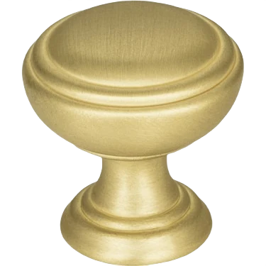 Fine Hardware Resources Tiffany Knob Brushed Gold Smart