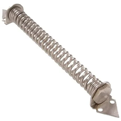 High-Performance Hillman Stainless Steel Self Closing Gate Spring 12 in. Prestigious