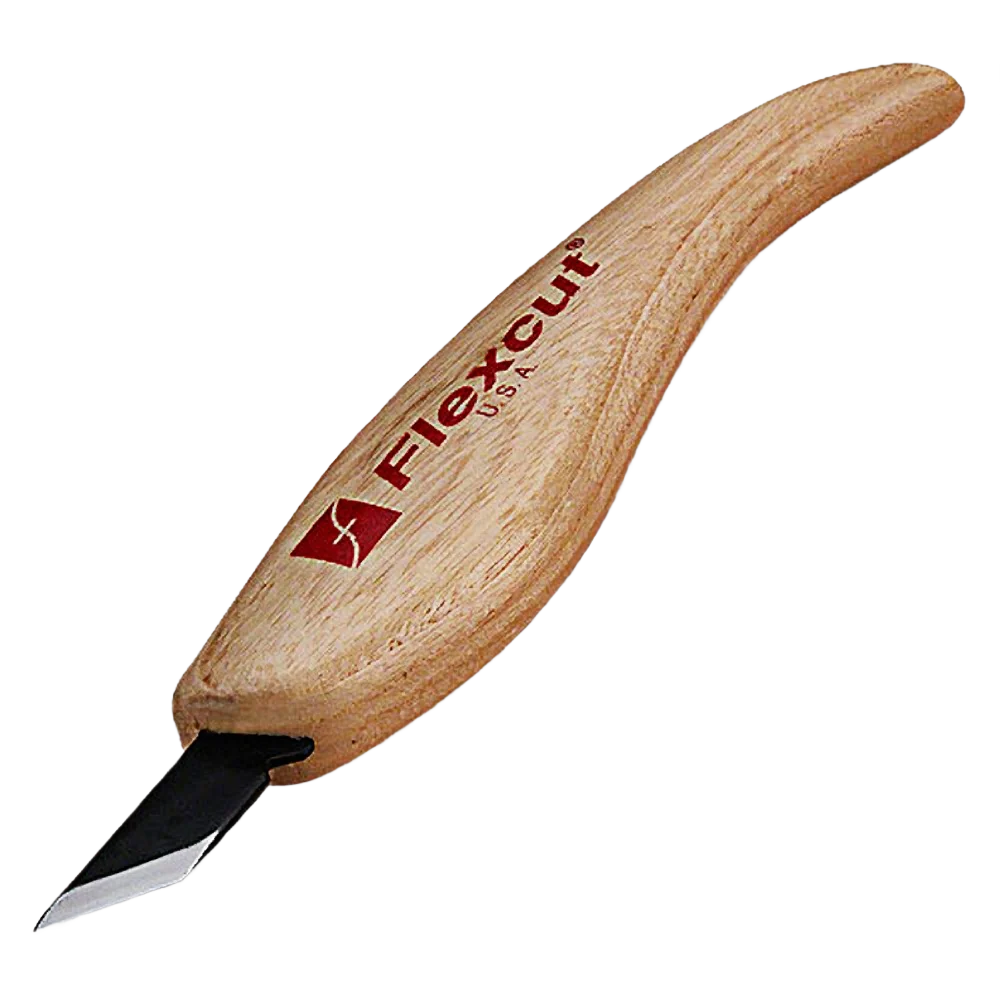 Clean Flexcut Skew Carving Knife High-End