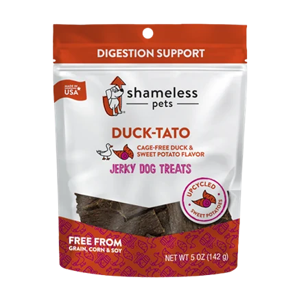 Reliable Shameless Pets Duck-Tato Jerky Bites 5 oz. Trusted