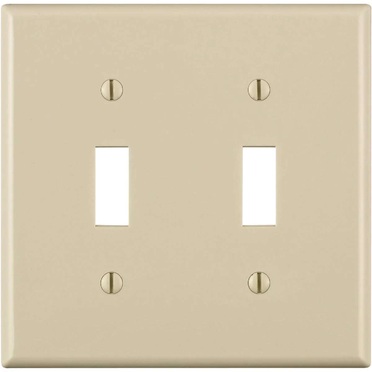 Durable Leviton Nylon Double Switch Wall Plate Consistent