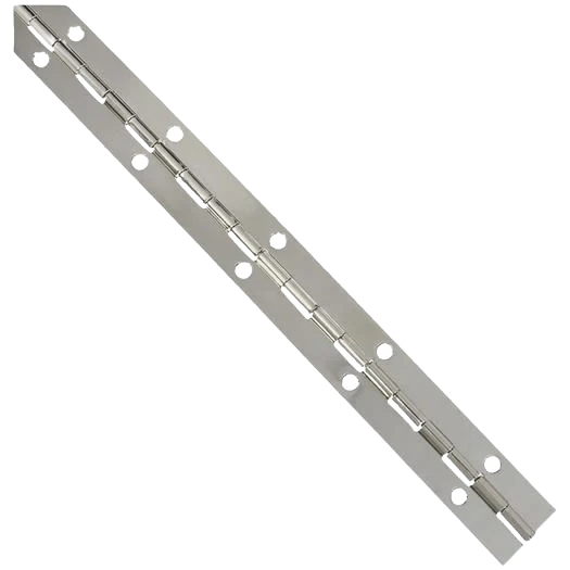 Long-Lasting National Hardware Steel 1-1 16 x 12 Nickel Continuous Hinge Expertly Made