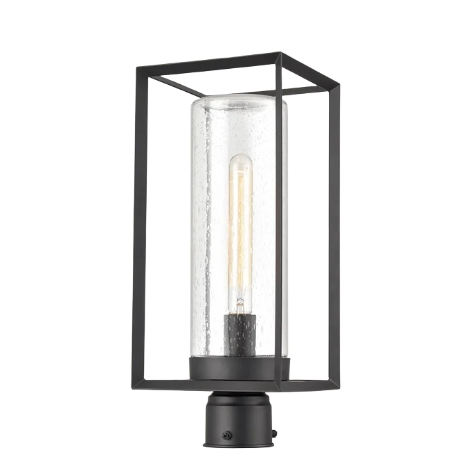 Stylish Millennium Lighting 1 Fixture Black Wheatland Outdoor Post Lantern Outstanding