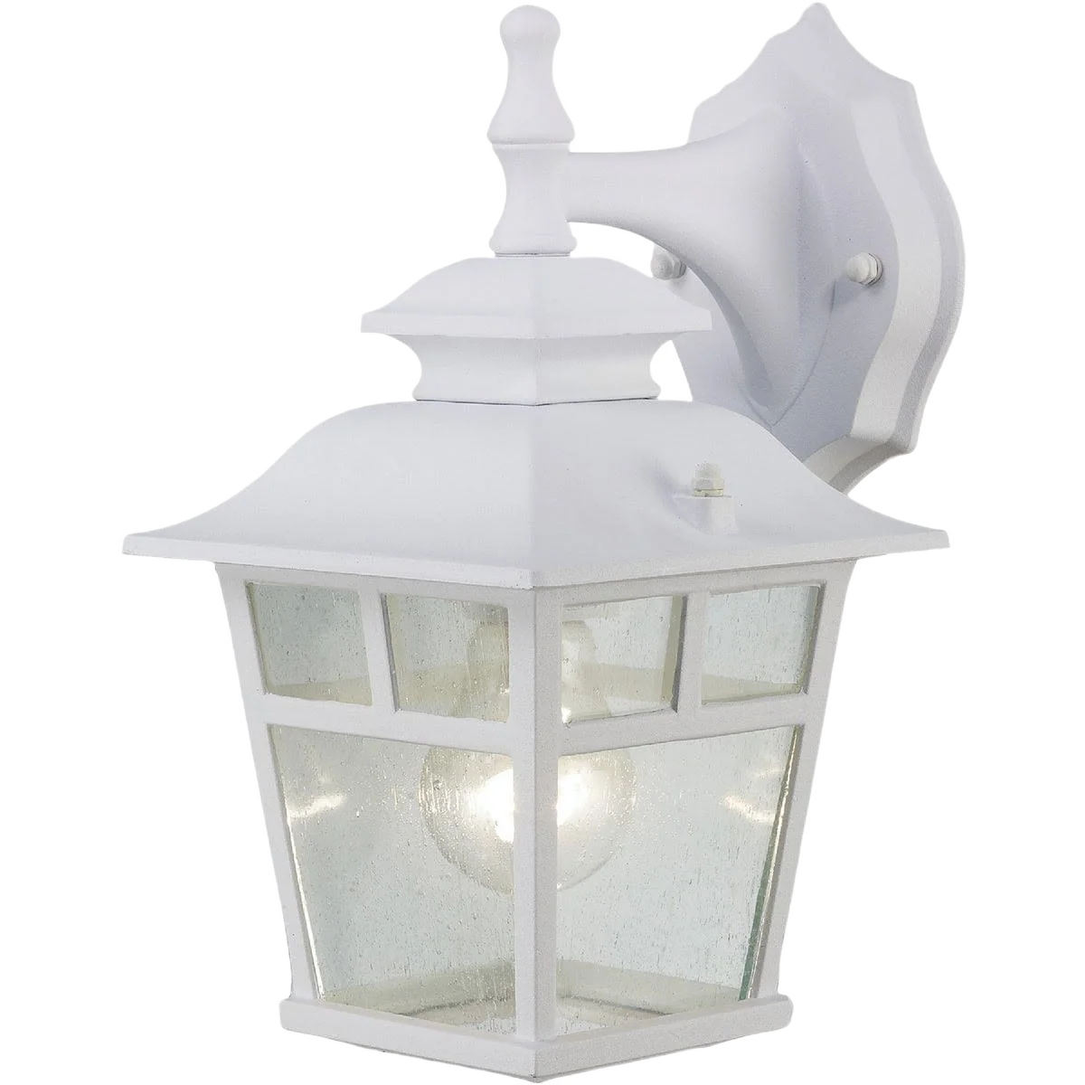 Reliable Home Impressions Fieldhouse White Incandescent Outdoor Wall Light Fixture 11 Fashionable
