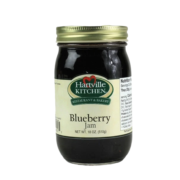 Fast Hartville Kitchen Blueberry Jam 18 oz. Fashionable