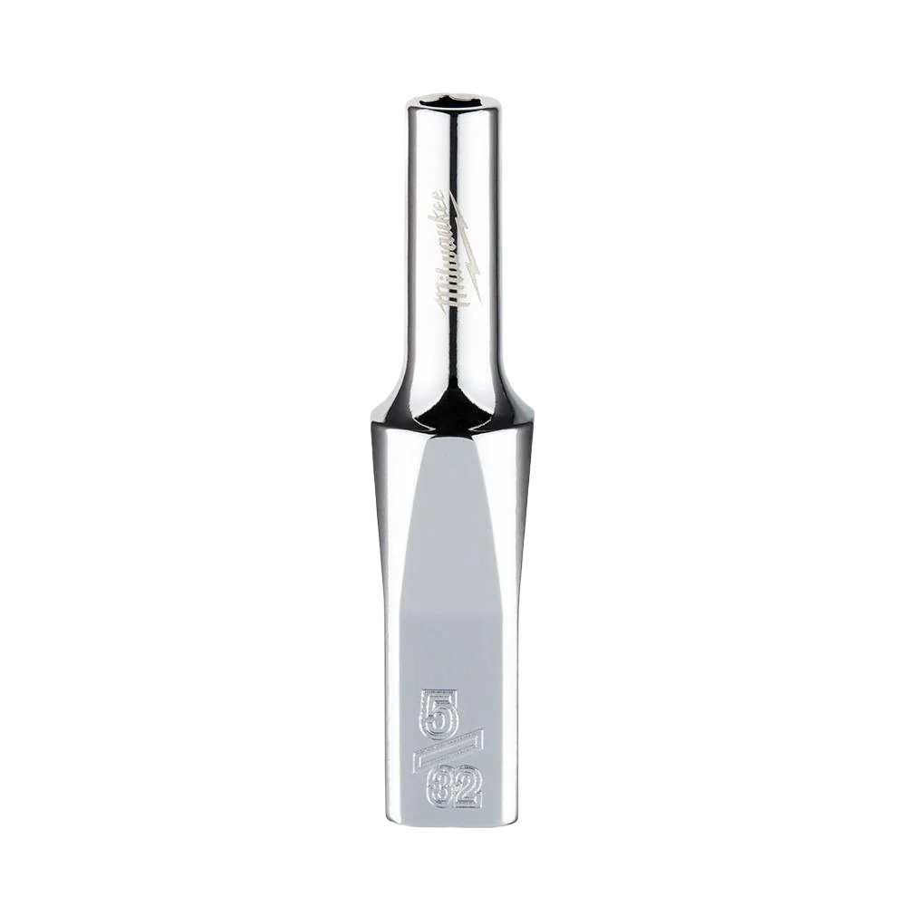 Outstanding Milwaukee 1 4 Drive 5 32 6-Point Deep Socket w FOUR FLAT™ Sides Certified