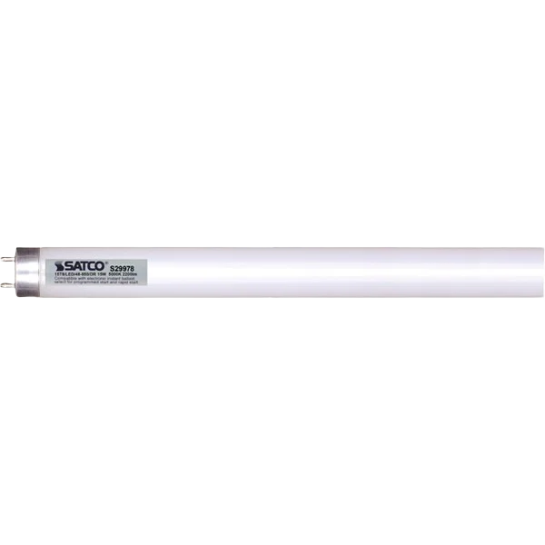 World-Class Satco 15 Watt T8 LED Medium Bi-Pin Tube Light Bulb Minimalist