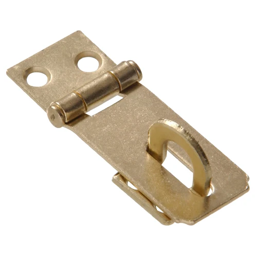 Efficient Hillman 1-1 2 – Fixed Staple Safety Hasps – Zinc Yellow Dichromate Finish Pure
