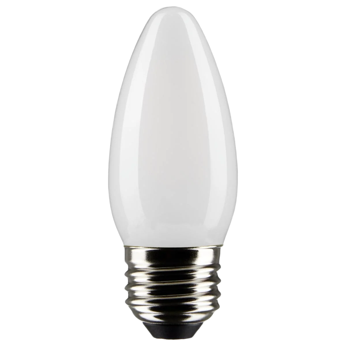 Sustainable Satco 5.5 Watt B11 LED Frost Cool White Medium Base Light Bulb Enhanced