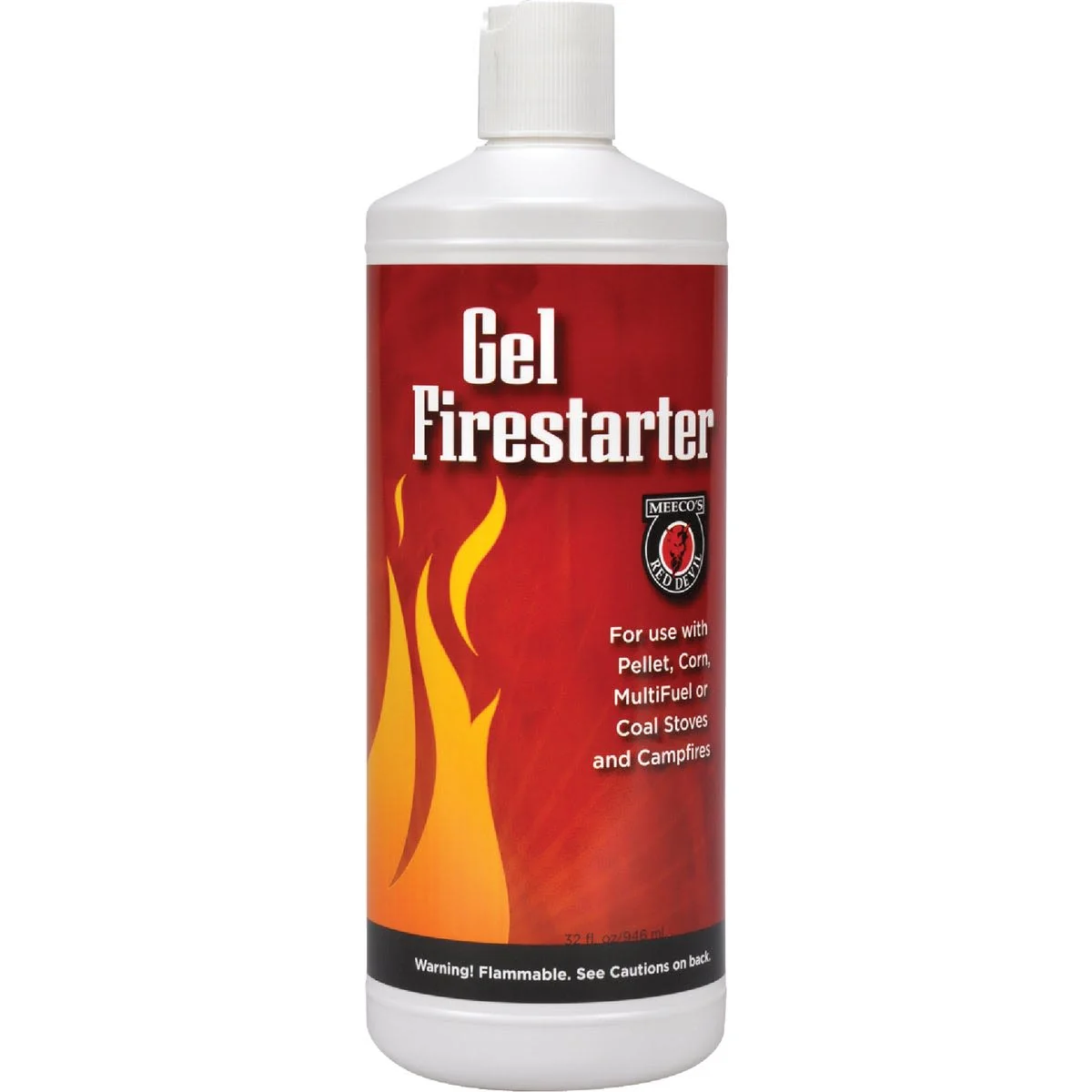 Premium Material Meeco’s Red Devil Fire Starter Gel 32 oz. Elite