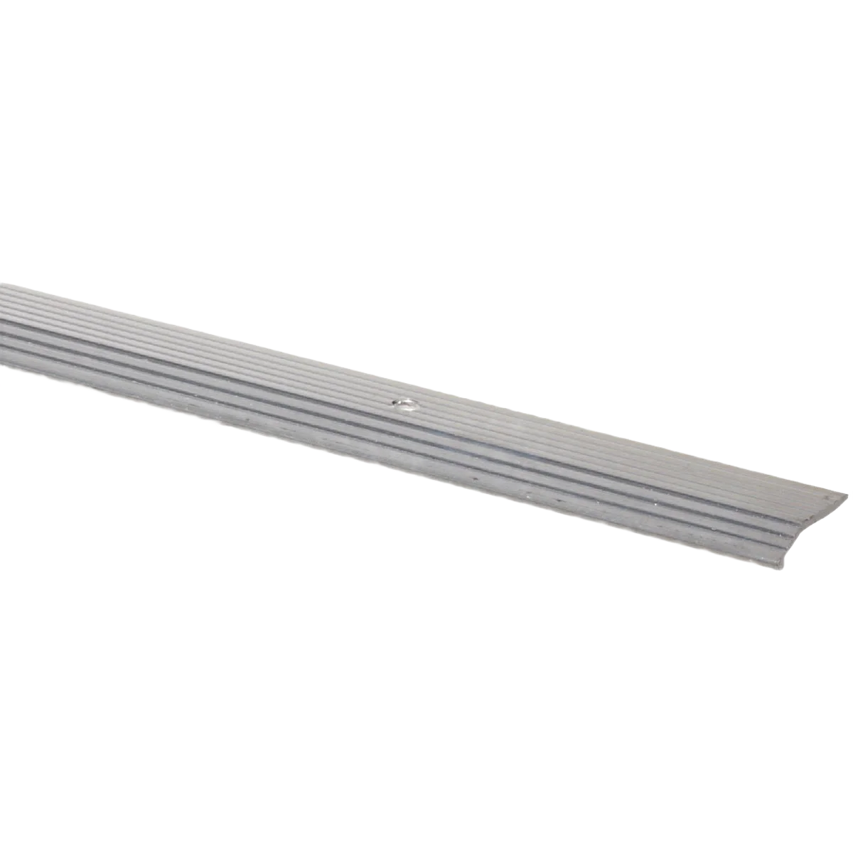 Lightweight M-D Satin Silver Fluted Carpet Trim Bar 7 8 in. x 3 ft. Genuine