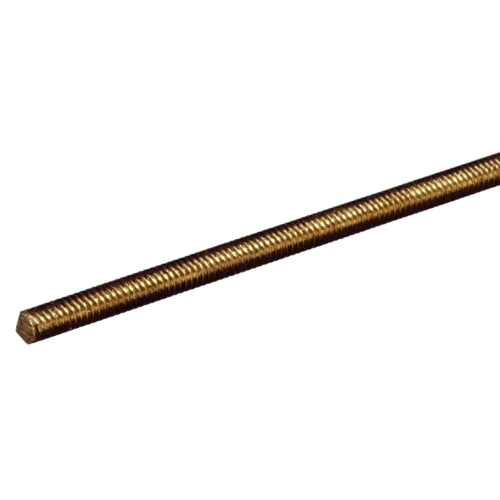 Clean Hillman Brass Threaded Rod 10-24 x 1 ft. Reliable