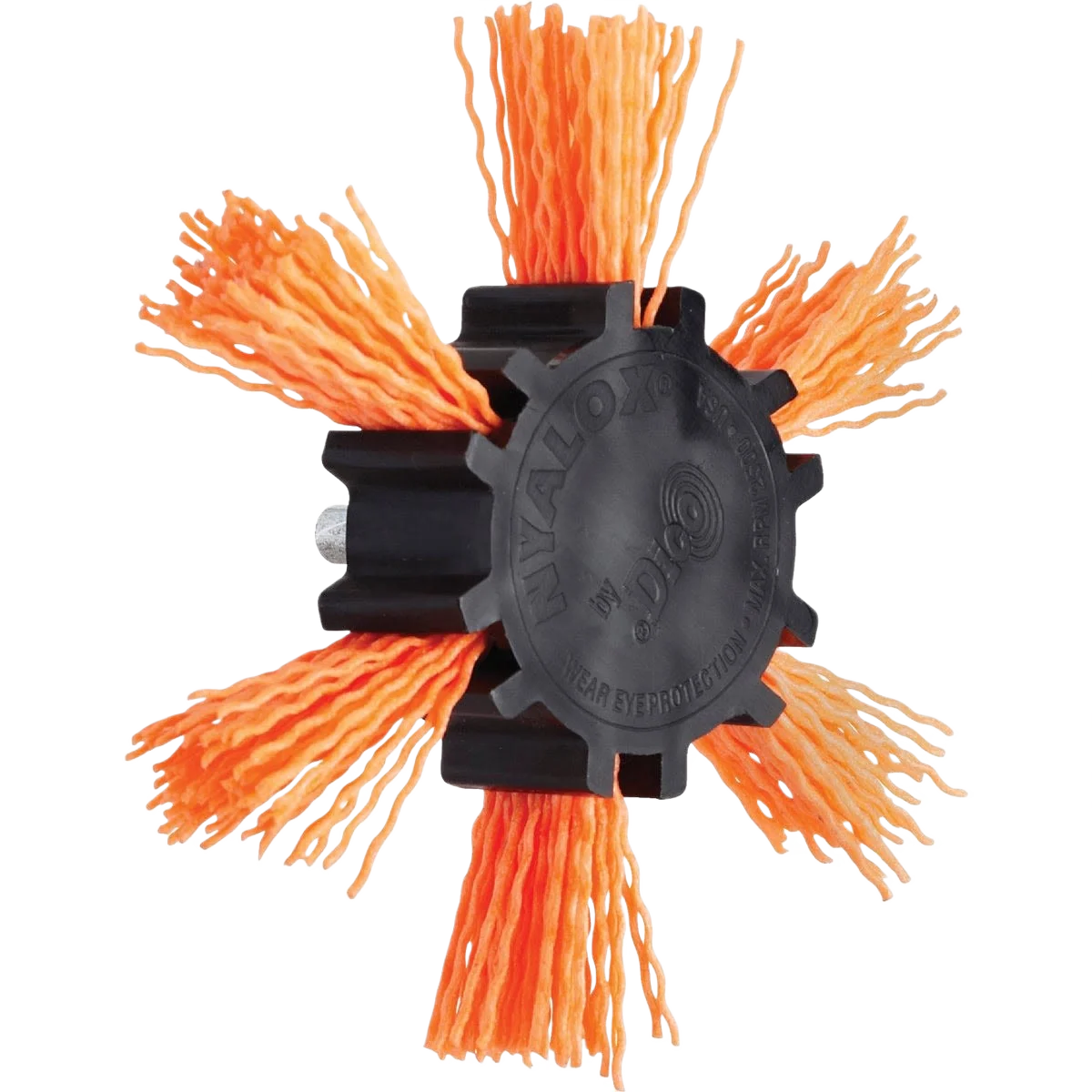 Quality Nyalox 4 in. 120 Coarse Grit Flap Brush Recyclable