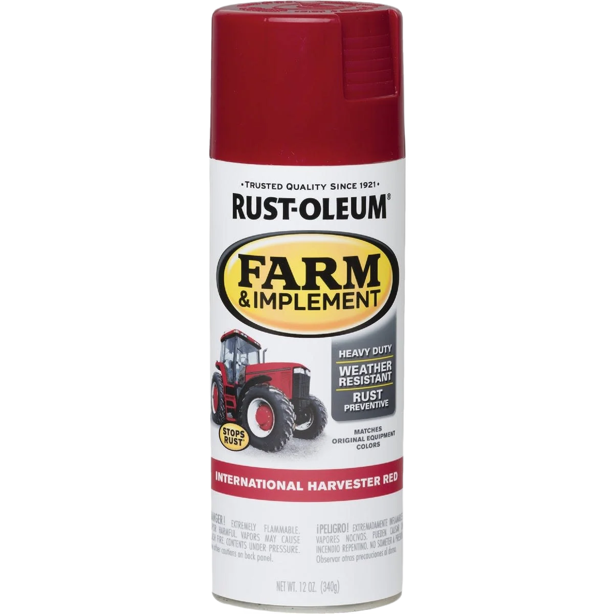 Superior Rust-Oleum Farm Implement International Harvester Red Spray Paint 12 oz. Carefully Designed