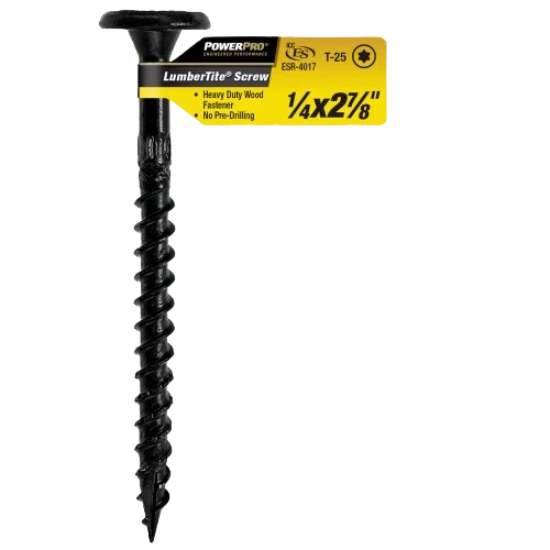 Relaxed Power Pro 1 4 In. x 2-7 8 In. LumberTite Structural Screw World-Class