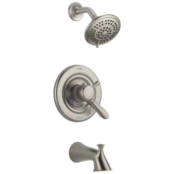 Effective Delta Lahara Stainless Monitor 17 Series Tub Shower Trim Responsible