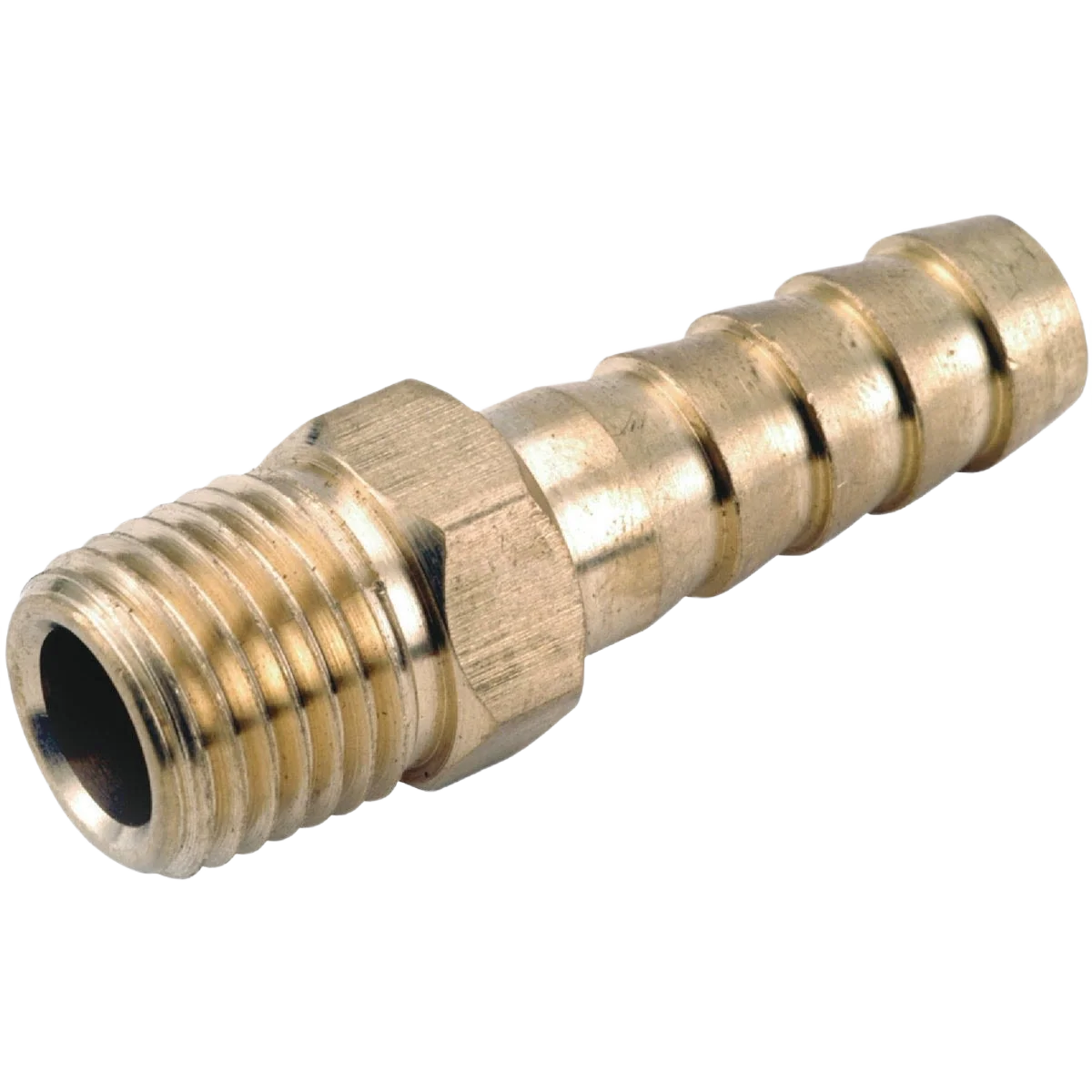 High-Performance Anderson Metals Brass Hose Barb 1 4 In. ID x 1 2 In. MPT High-End