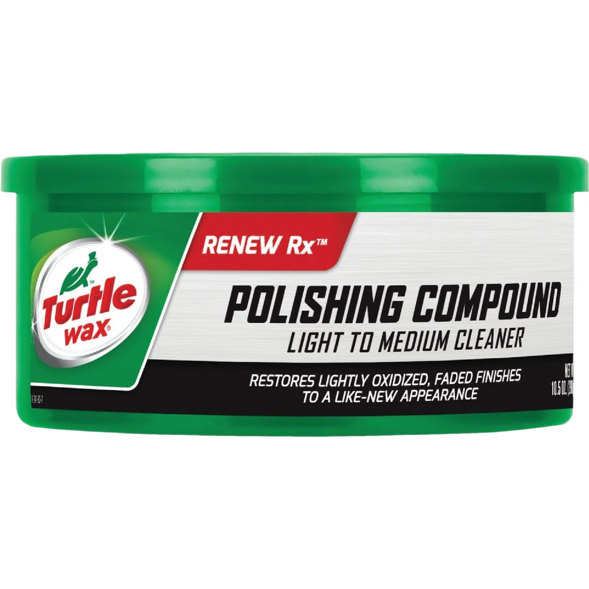 Fast Turtle Wax Renew Rx Paste White Polishing Compound 10.5 oz. Durable