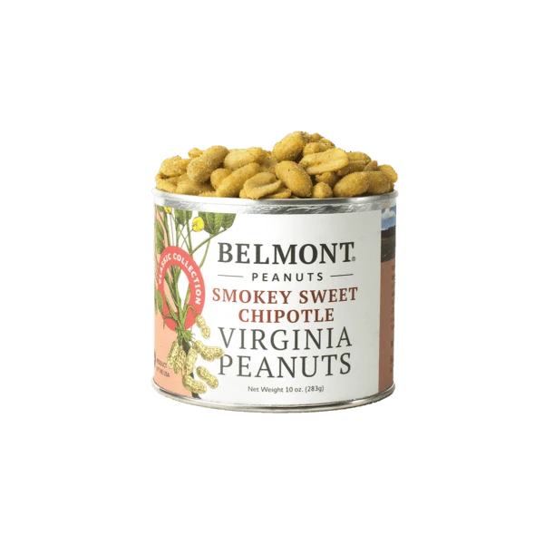 Premium Belmont Smokey Sweet Chipotle Virginia Peanuts 10 oz. Refined