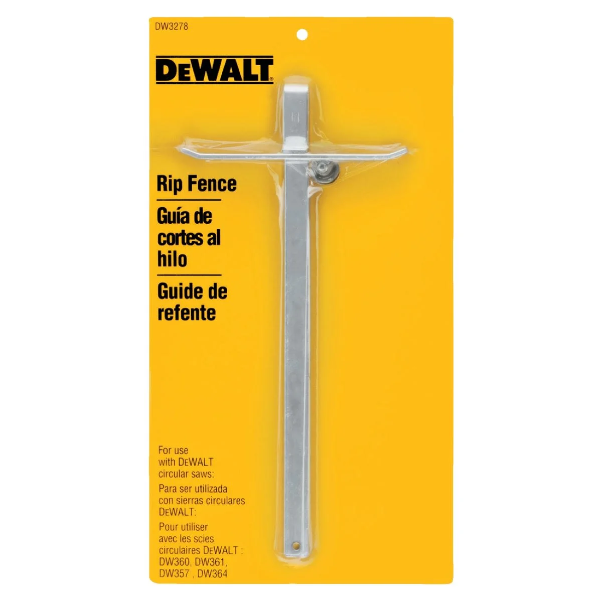 Environmentally Friendly DEWALT Circular Saw Rip Fence Sophisticated