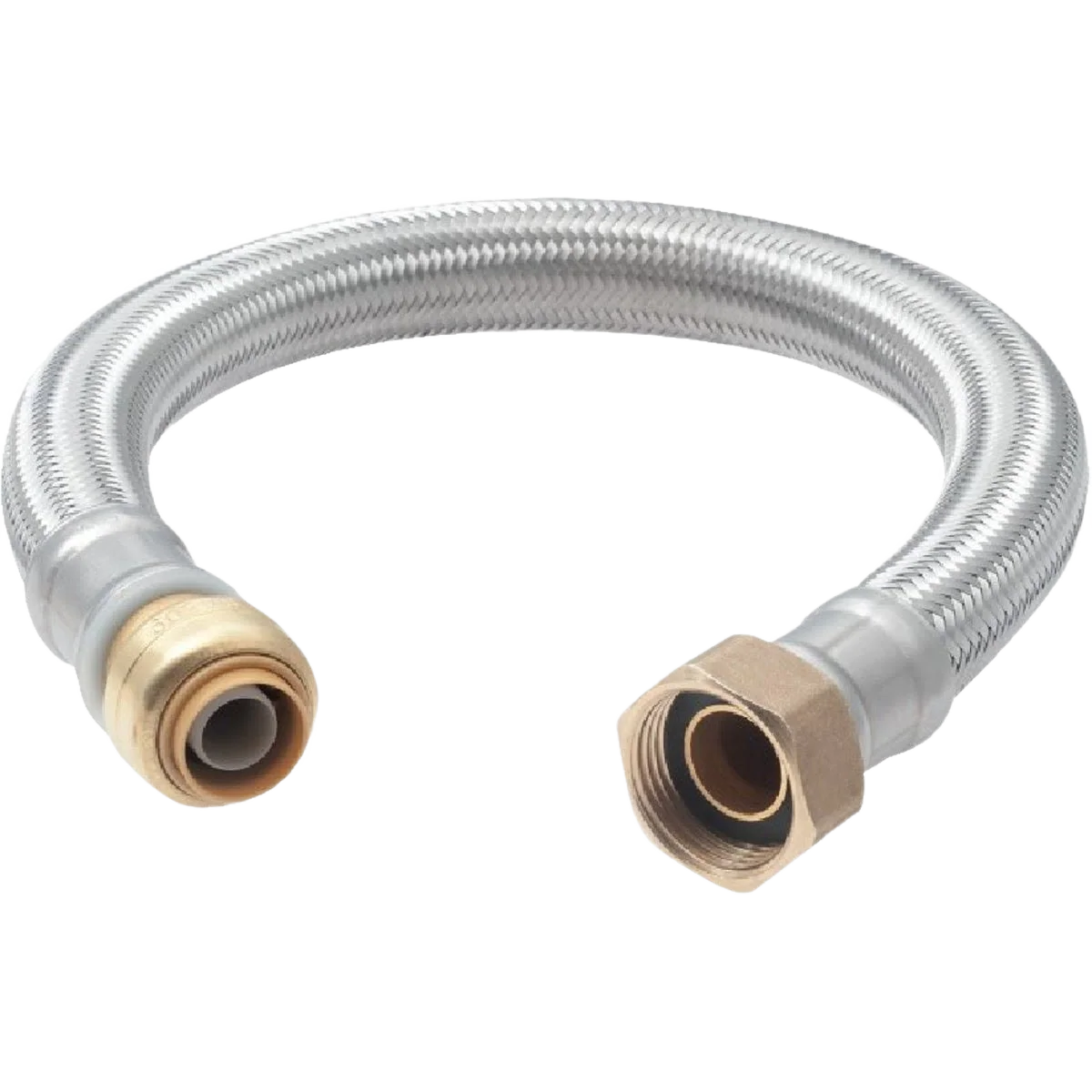 Expertly Made SharkBite 1 2 BV x 3 4 FIP x 18 L Flex Water Heater Connector Superior