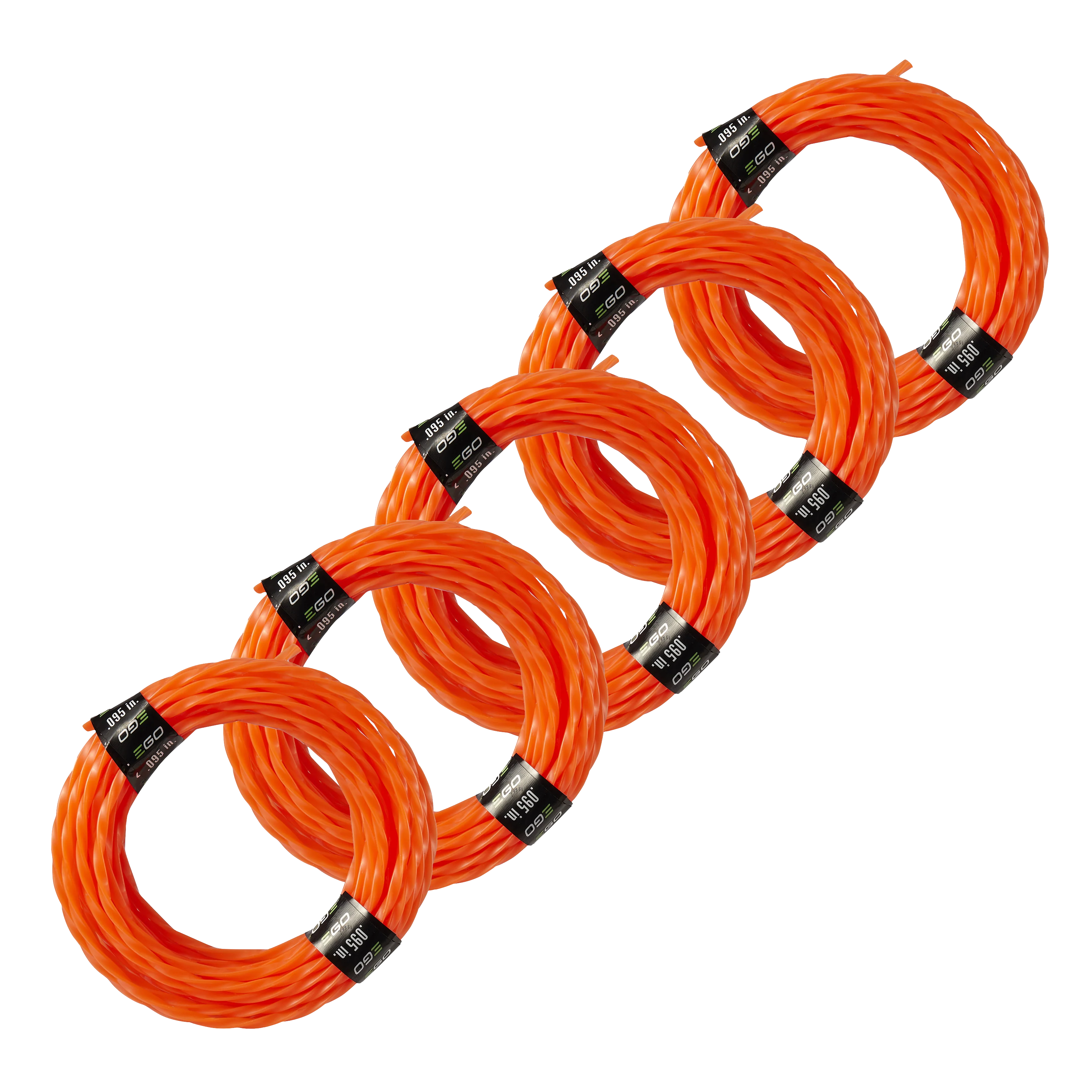 Optimized EGO Pre-Cut 0.095 in. Twisted Trimmer Line 5-Pack Exceptional