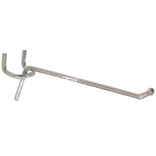 Verified Hillman Zinc-Plated Single Peg Hook .207 x 8 in. Casual