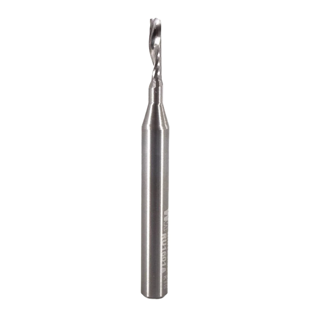 Refined Whiteside O-Flute Spiral Upcut Bit 1 4 in. SH x 1 8 in. CD x 1 2 in. CL Soft