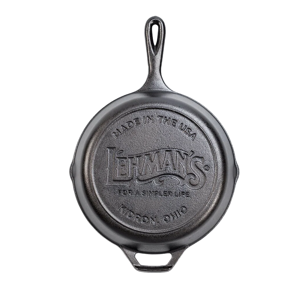 Solid Lehman’s Cast Iron Lodge Skillet Effective