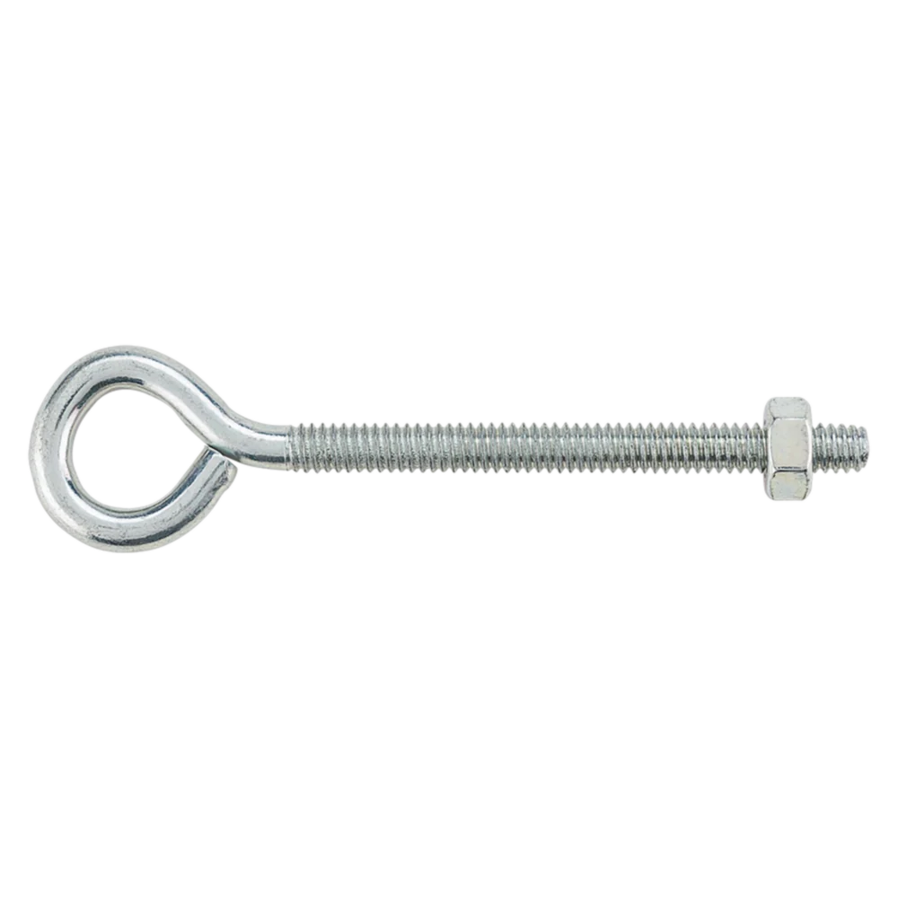Enhanced National Hardware 1 4 x 4 Zinc Eye Bolt with Hex Nut Exceptional