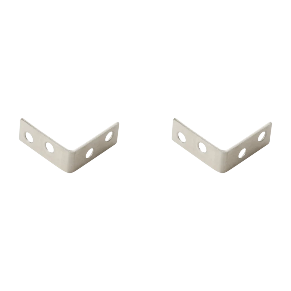 Prestigious National Hardware 1-1 2 x 5 8 Stainless Steel Corner Brace 2-Count Elegant