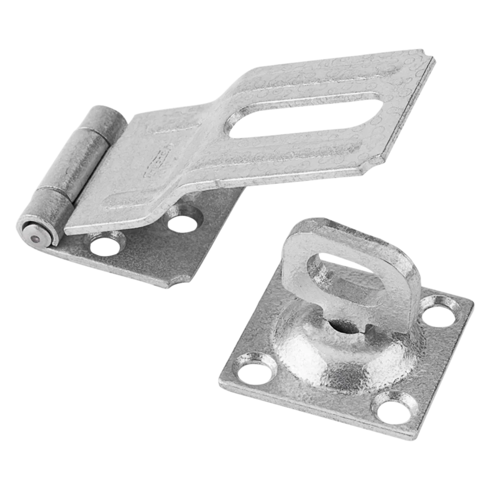 Fine Crafted National Hardware 3-1 4 Galvanized Swivel Safety Hasp Classic